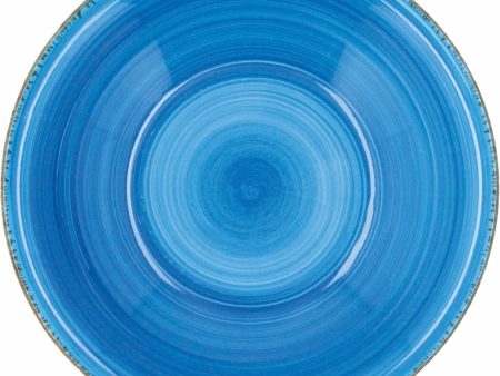 Dessert dish Quid Vita Ceramic Blue (19 cm) (12 Units) Hot on Sale