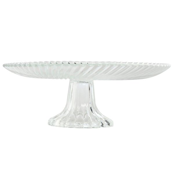 Flat Plate Home ESPRIT Transparent Crystal 20,5 x 20,5 x 7,5 cm on Sale