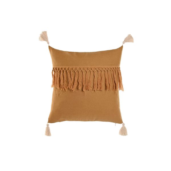 Cushion Home ESPRIT Mustard 45 x 15 x 45 cm For Discount