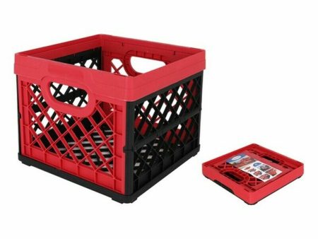 Multi-use Box Tontarelli Red Squared 33,5 x 33, x 27,9 cm (6 Units) Discount