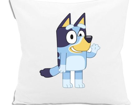 3D cushion Bluey White 30 x 30 cm Squared Online now