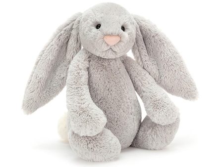 JellyCat Bashful Silver Bunny Soft Toy - Large H36cm Online Sale