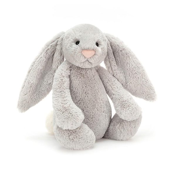 JellyCat Bashful Silver Bunny Soft Toy - Large H36cm Online Sale