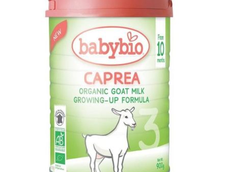 Babybio CAPREA 3 Organic Goat Milk Growing-Up Formula, 900g. For Sale