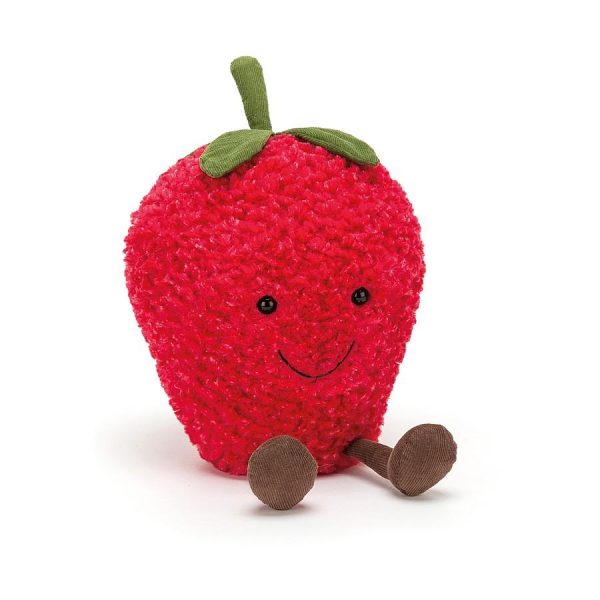 JellyCat Amuseable Strawberry Soft Toy - Large H27cm Cheap