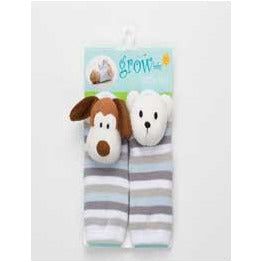 Grow Baby Rattle Feet - Hound Dog Bear Cheap