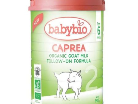 Babybio CAPREA 2 Organic Goat Milk Follow-On Formula, 900g. Online Hot Sale