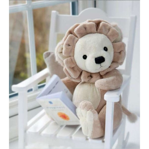 Charlie Bears Baby Organic Leopold Lion (Large) with Gift Box Cheap