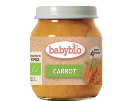 Babybio Organic Carrots, 130 g Online now